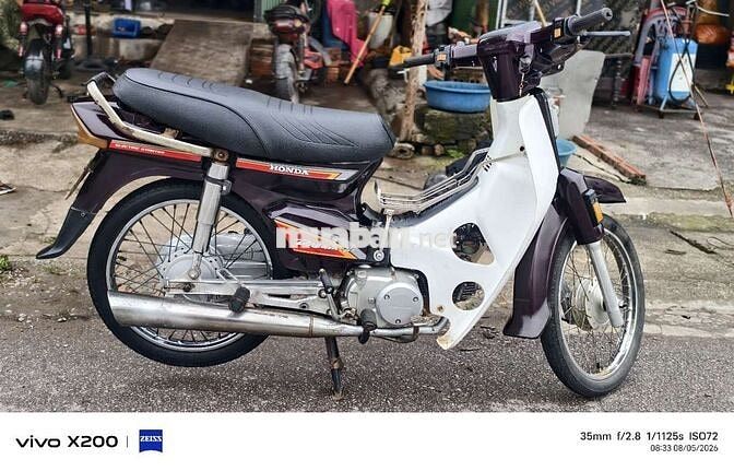 Honda Dream Liên Doanh Nâu trắng