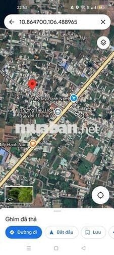 Đất 5 x 35m Mặt tiền đường Giồng Lớn. Sát bên Hành Chính Công