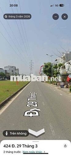 BÁN NHÀ 3 TẦNG MT ĐƯỜNG 29/3 Ở VÀ KD