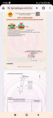 ĐẤT NỀN THỔ CƯ TÂN PHÚ ĐÔNG CHỈ 155TR