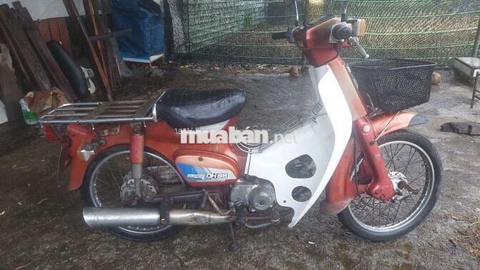 Honda Super DH88 Đỏ trắng xe rịn cccd 