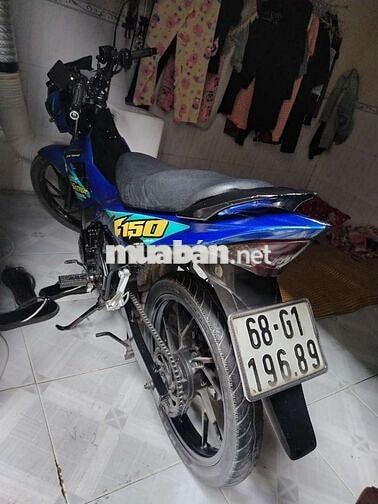 Suzuki Raider R150 Xanh đen