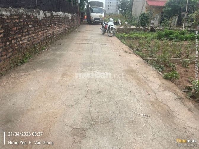"Chính Chủ gửi bán ~70m đất ở Đan Kin-   Văn Giang - Hưng Yên  Đất sổ 