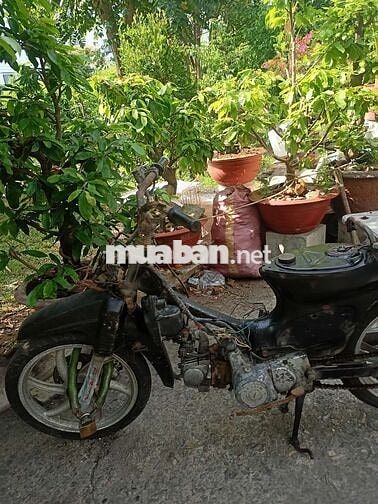 Xe máy Citi plus chở hàng lửa 6 cục