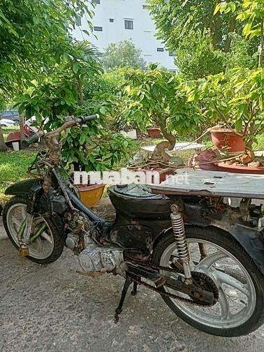 Xe máy Citi plus chở hàng lửa 6 cục
