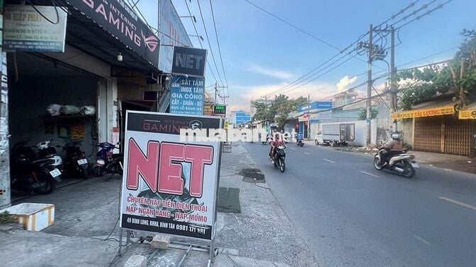 CHO THUÊ NHÀ MT BÌNH LONG GẦN BỐN XÃ : 5 x 45 M cấp 4 cũ