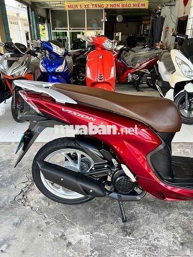 Honda Vision Fi 2023 Đỏ Smartkey (trả góp)