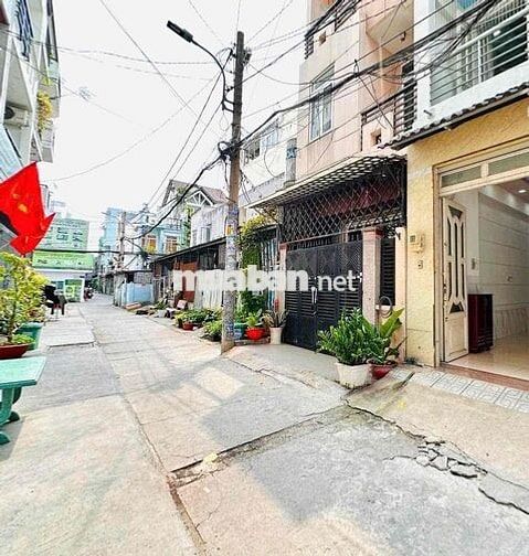 NHÀ MỚI 4 LẦU XE HƠI NGỦ - THÔNG RA TRƯỜNG NCTRỨ