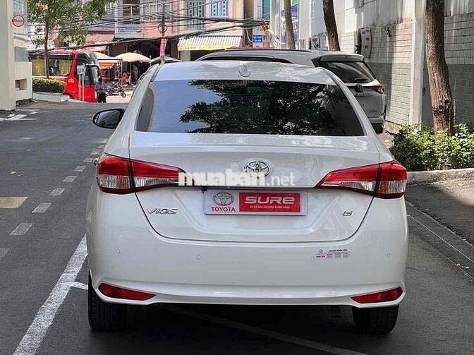 Toyota Vios 2020 1.5G 121.000 km Trắng