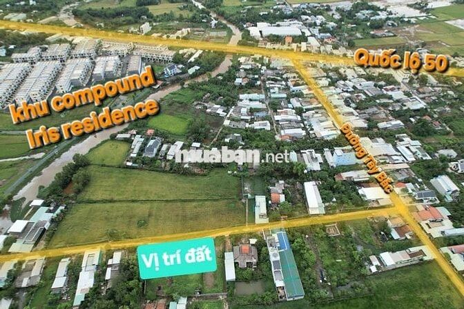 700m² sát QL50 ngang 17,5m cực thoáng, ngay cụm Chợ & Trường học - SHR