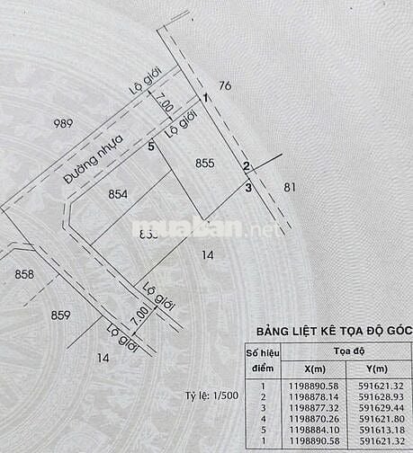 Bán nhanh đất đẹp vuông vức xã Bà Điểm