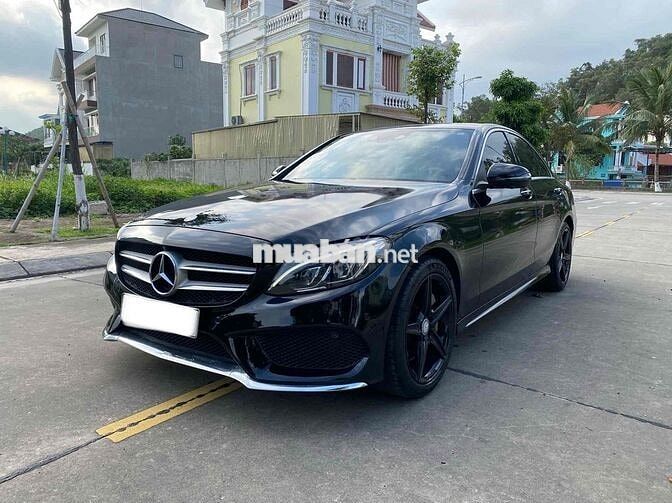 Mercedes C300 AMG 2016 Đen 145387 km