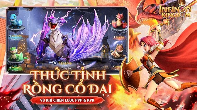  Trải nghiệm bản Client PC của Infinity Kingdom siêu mượt (Khỏi cần dù