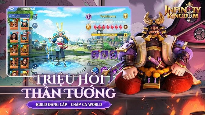  Trải nghiệm bản Client PC của Infinity Kingdom siêu mượt (Khỏi cần dù