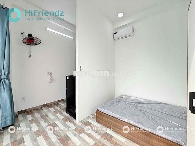🔥CHO THUÊ NHÀ MỚI 1PN TÁCH BẾP BAN CÔNG FULL NT - NHÀ THANG MÁY GẦN Q1