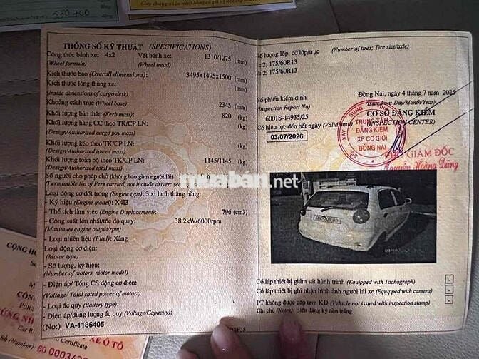 Daewoo Matiz Trắng 4 chỗ