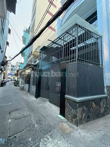 Nhà 2 mặt hẻm thông gần MT Tô Hiến Thành.DT 4mx12,5m.NH 4.2m_Giá 5.85 