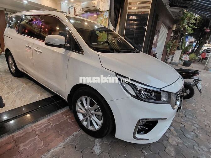 Kia 7c SEDONA model 2019 Bản Cao Cấp-Trắng Camay
