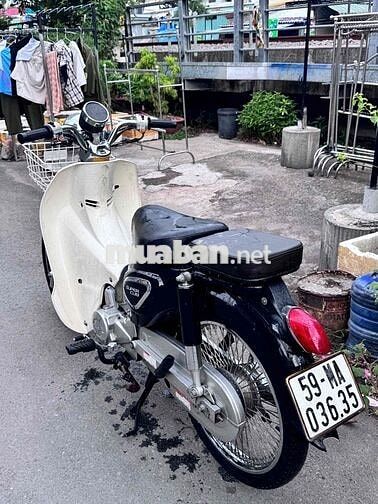 Honda Cup 50cc Đen trắng