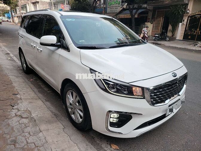 Kia 7c SEDONA model 2019 Bản Cao Cấp-Trắng Camay
