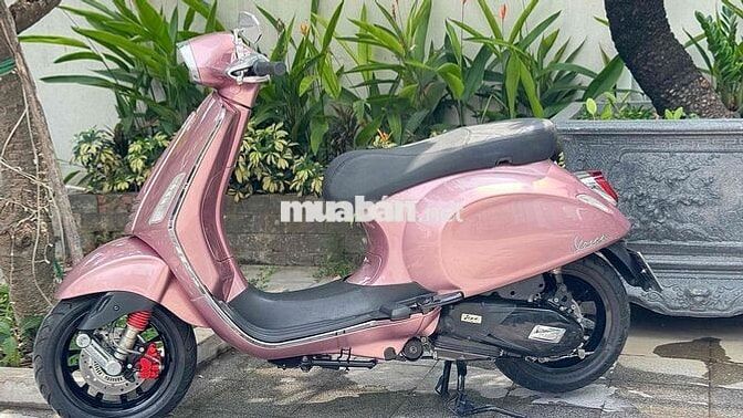 Piaggio Vespa Sprint 125 iGet ABS 2019 Hồng Posche