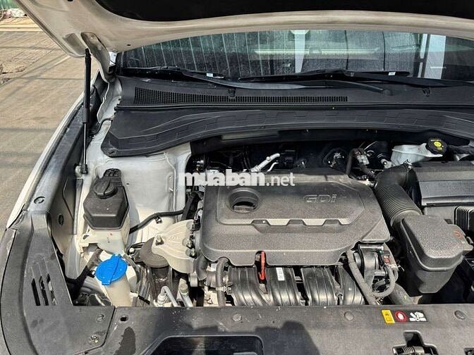 Hyundai Santafe 2020 Premium 2.4L,màu trắng,6v2