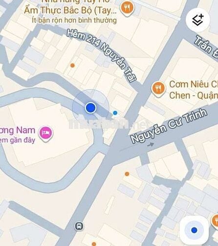 mặt bằng hẻm xe hơi trung tâm q1
