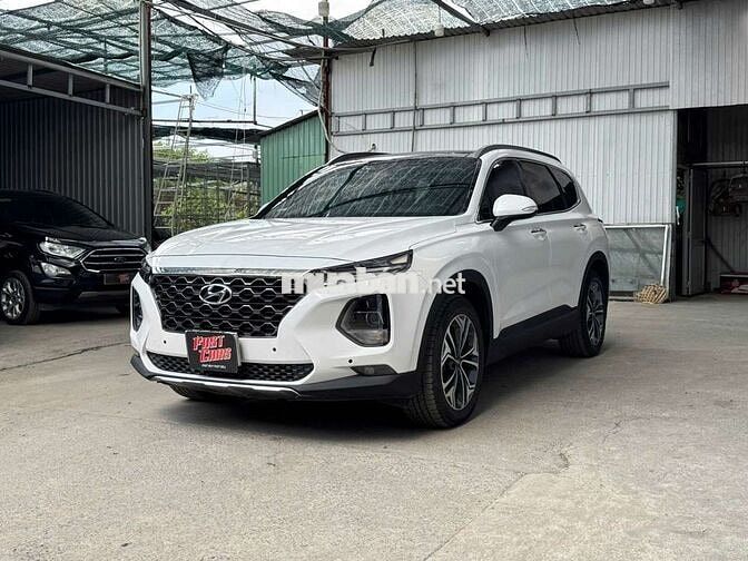 Hyundai Santafe 2020 Premium 2.4L,màu trắng,6v2
