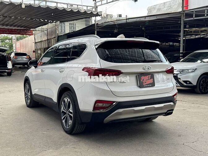 Hyundai Santafe 2020 Premium 2.4L,màu trắng,6v2