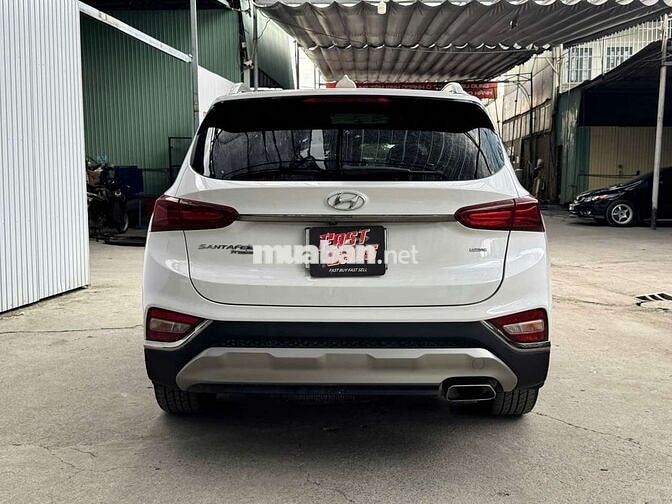 Hyundai Santafe 2020 Premium 2.4L,màu trắng,6v2
