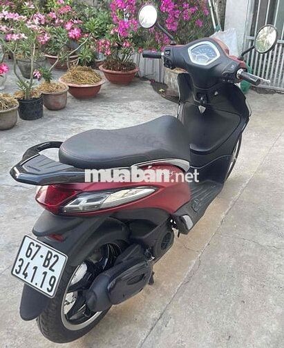 Piaggio Liberty ABS 2019 Đỏ 414 km