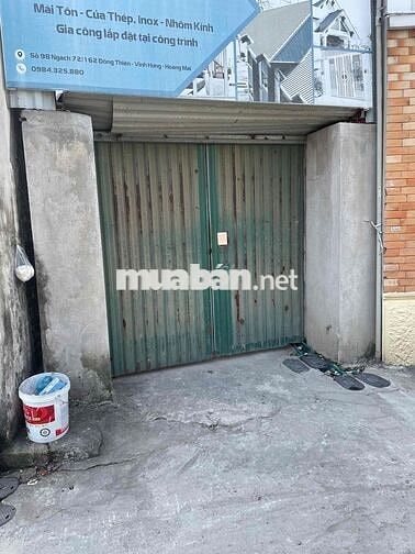 Đất 55m2 tại Đông Thiên Vĩnh Hưng đã có điện nước đầy đủ.