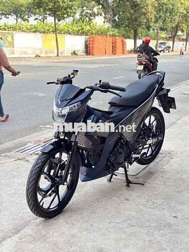 Suzuki Satria F150 Xám đen