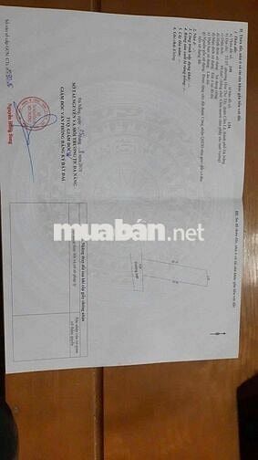 BÁN LÔ ĐẤT NỀN KHU CẦU ĐỎ TUÝ LOAN
