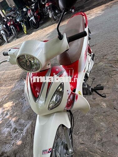 SYM Angela 50cc Trắng đỏ
