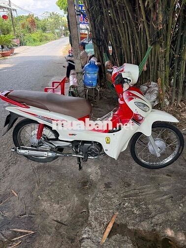 SYM Angela 50cc Trắng đỏ