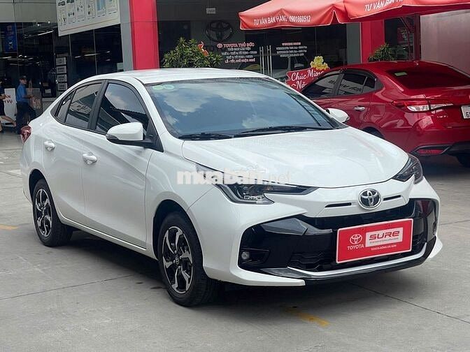 Toyota Vios E CVT 2025 Trắng 6822 km