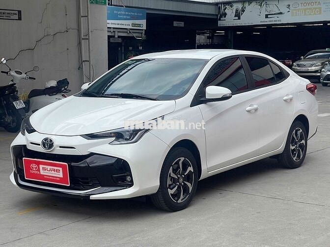 Toyota Vios E CVT 2025 Trắng 6822 km