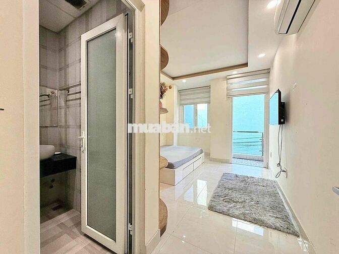 Cho thuê căn hộ 1pn tách bếp ban công thang máy full nt ở Lê Văn Sỹ q3