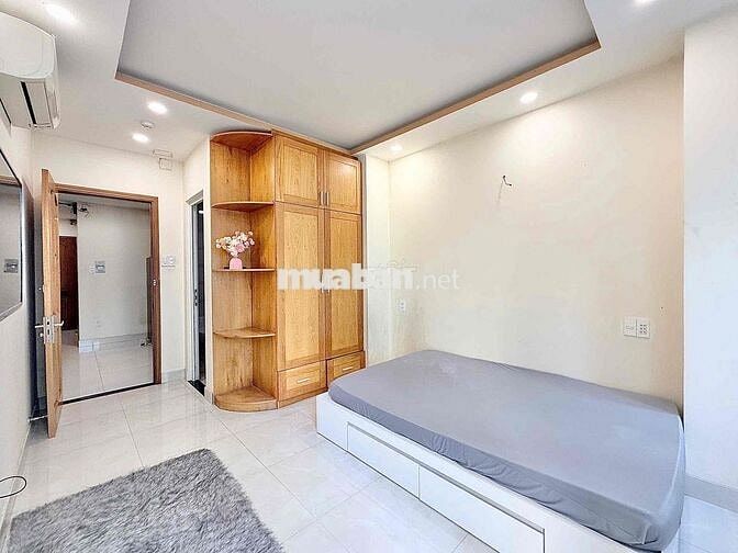 Cho thuê căn hộ 1pn tách bếp ban công thang máy full nt ở Lê Văn Sỹ q3