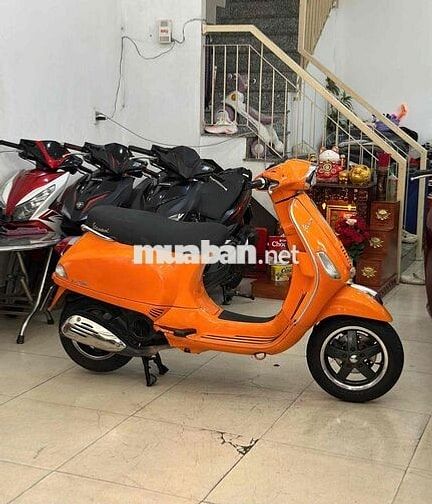 Piaggio Vespa Đen Vuông.IE.Xe đẹp.giá tốt