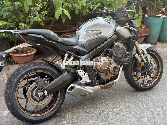 Honda CB650R 2021 Xám Côn tay