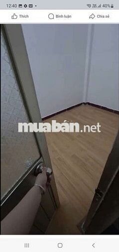Chín Chủ Cho Thuê 4x10  1Lầu 2pn 1wc 