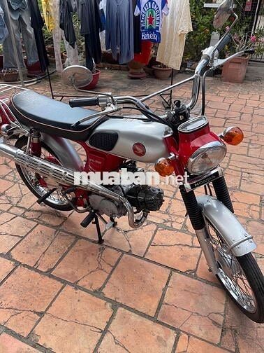 Honda SS50 Đỏ Bạc