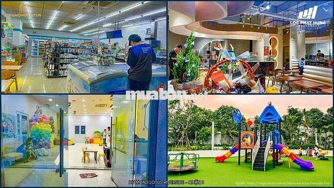 Cho thuê căn hộ cao cấp Diamond RiverSide P16 Q8