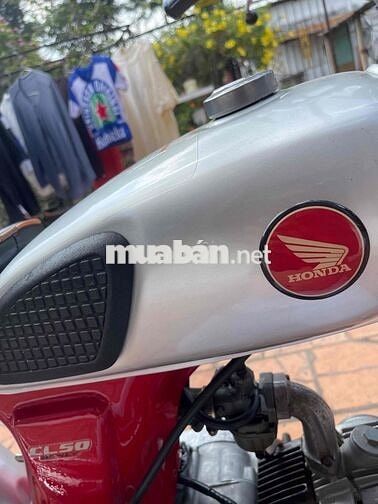 Honda SS50 Đỏ Bạc