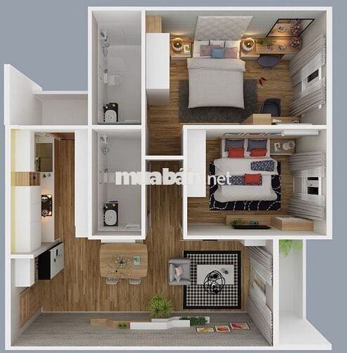 Cho thuê căn hộ cao cấp Diamond RiverSide P16 Q8