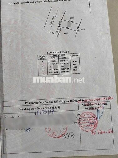 Căn nhà SHR ngay bv Xuyên Á, Củ Chi 90m2 790 triệu thương lượng chủ
