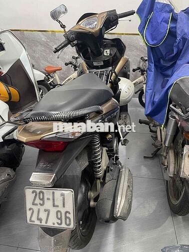 Honda Airblade 110cc 2012 Nâu đen