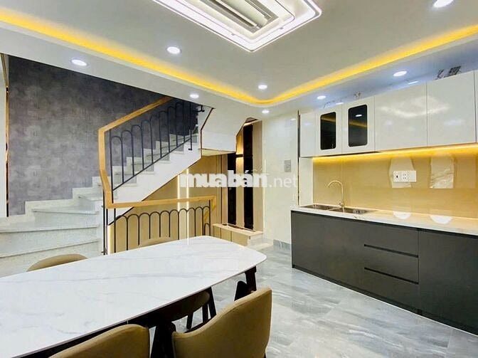 💥HOA HẬU GÒ VẤP  - 4 TẦNG CỰC ĐẸP - HẺM XE HƠI